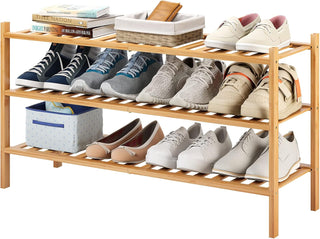 Bamboo Shoe Rack