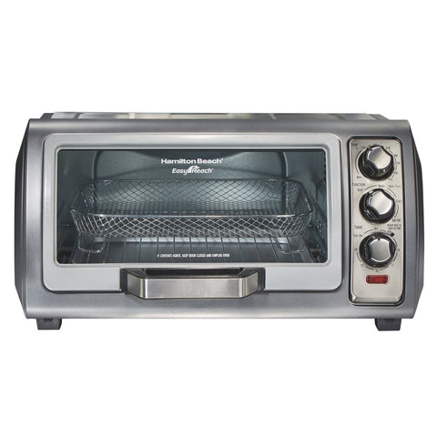 Sure-Crisp Air Fryer Toaster Oven with Easy Reach Door