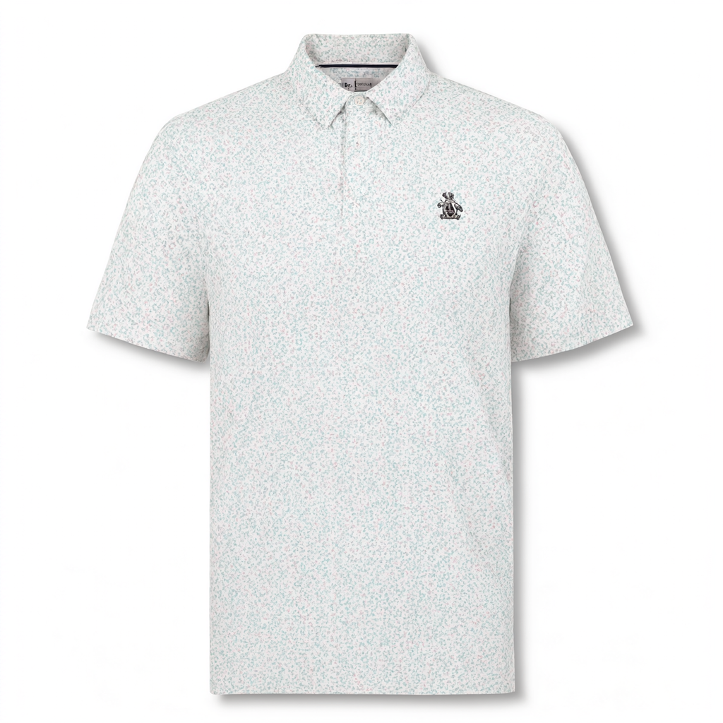Lifesaver Print Short Sleeve Polo