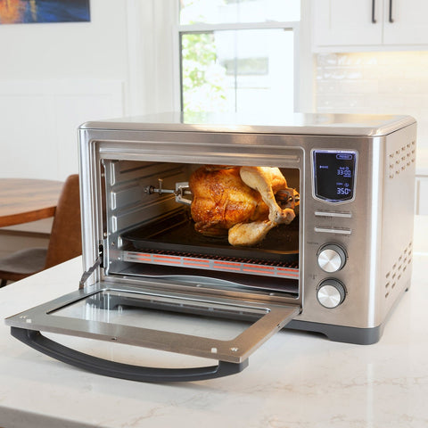 11- in-1 Digital Air Fryer Convection Toaster Oven with Rotisserie