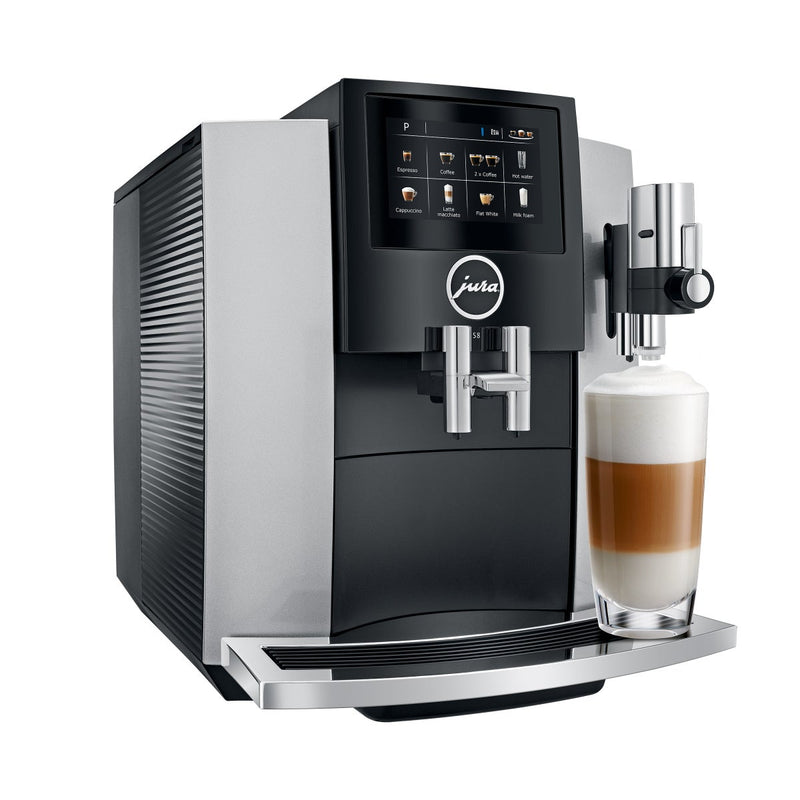 S8 Automatic Coffee Machine, Moonlight Silver