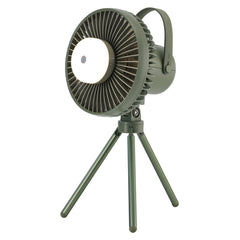 Camelion Rechargeable Camping Fan with LED Light