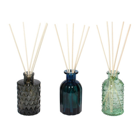 Sand + Fog Reed Diffuser Set, 3-pieces - White