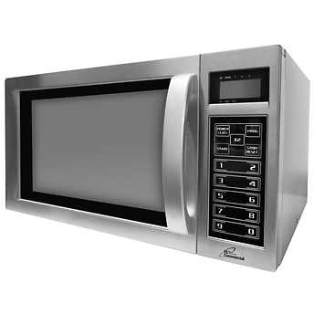 0.9 cu. ft. Stainless Steel Commercial Grade Microwave