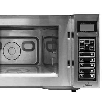 0.9 cu. ft. Stainless Steel Commercial Grade Microwave