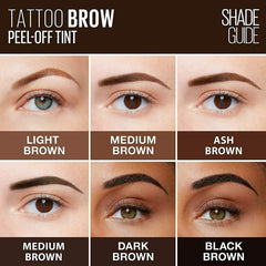 TATTOO BROW PEEL OFF EYEBROW TINT 4.6G