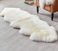 Tapis en laine de mouton naturelle Winward