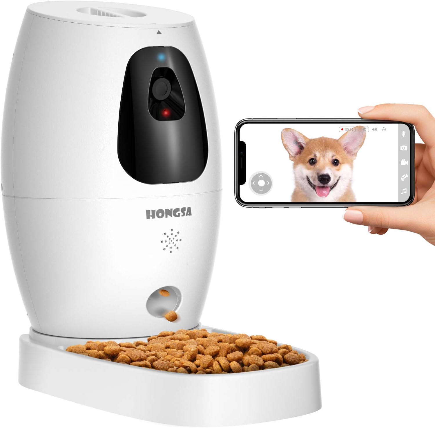 Smart Pet Camera with Treat Dispenser