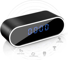 Digital Alarm Clock and WiFi Camera 1080p Motion Detection