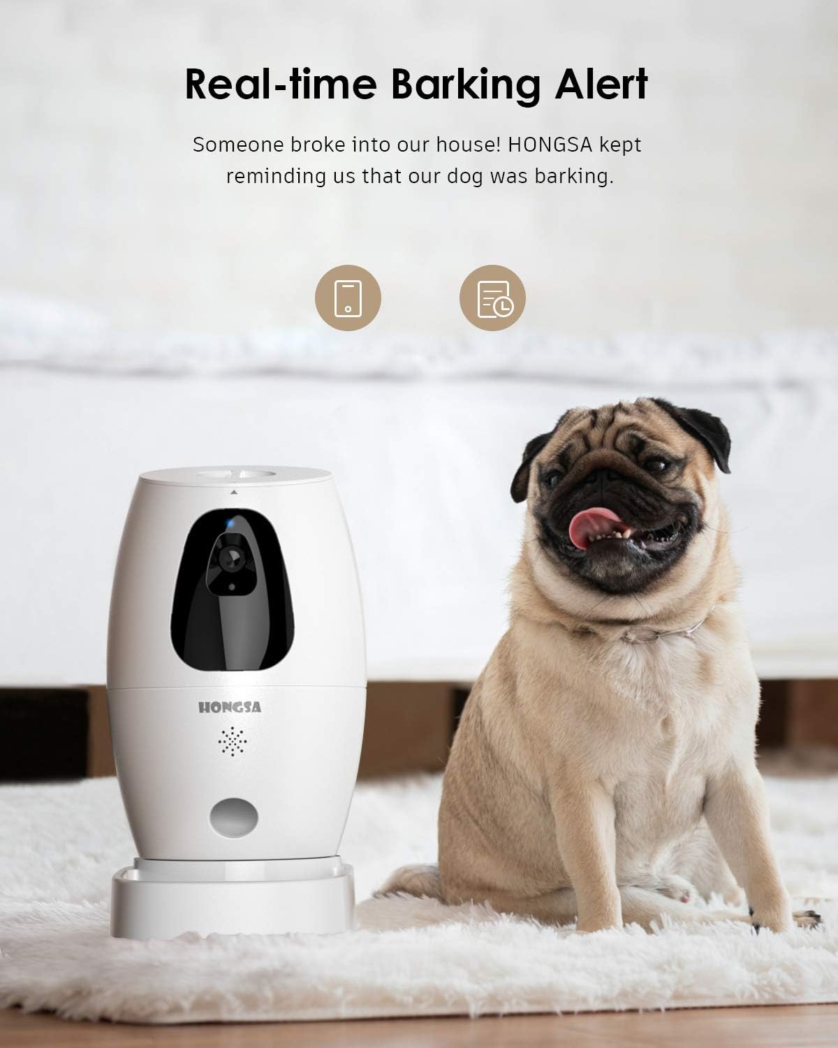 Smart Pet Camera with Treat Dispenser