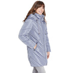 WOMEN'S CHEVRON QUILTED PUFFER JACKET
