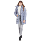 WOMEN'S CHEVRON QUILTED PUFFER JACKET