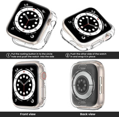(4 PACK) GOTON SLIM BUMPER CASE FOR APPLE WATCH 40MM