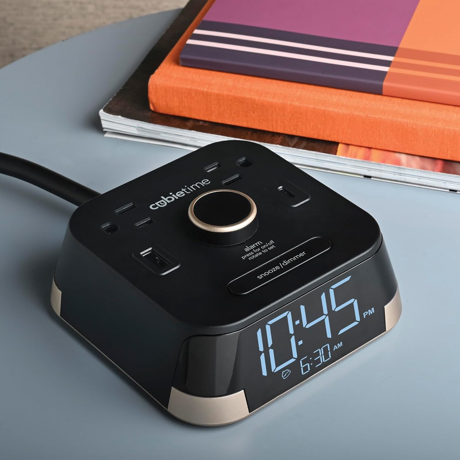 CUBIETIME ALARM CLOCK & CHARGERS