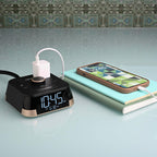 CUBIETIME ALARM CLOCK & CHARGERS