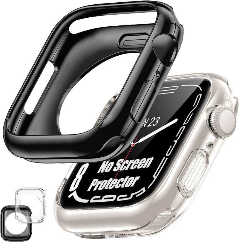 (4 PACK) GOTON SLIM BUMPER CASE FOR APPLE WATCH 40MM