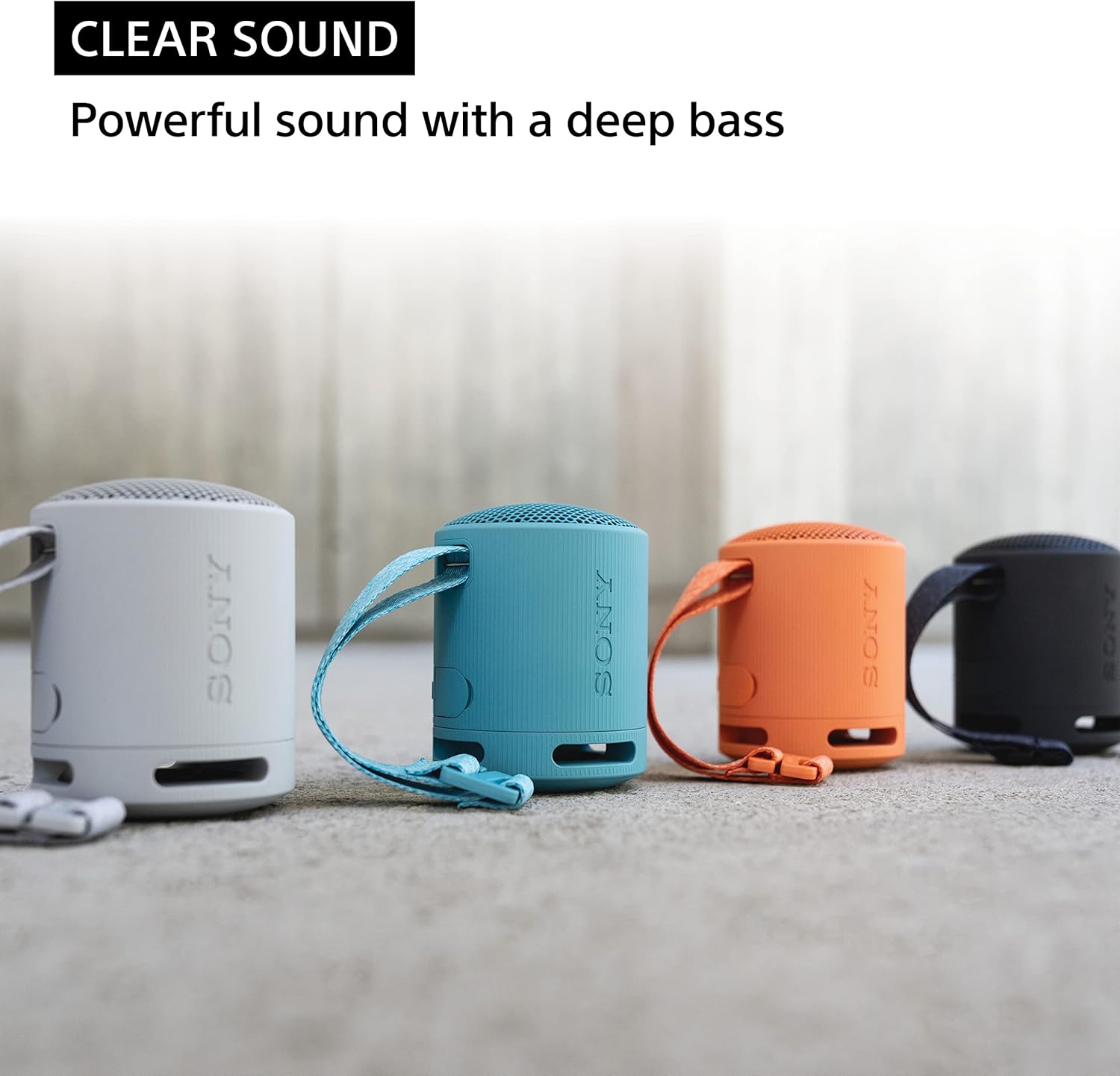 SRS-XB100 Portable Bluetooth Speaker