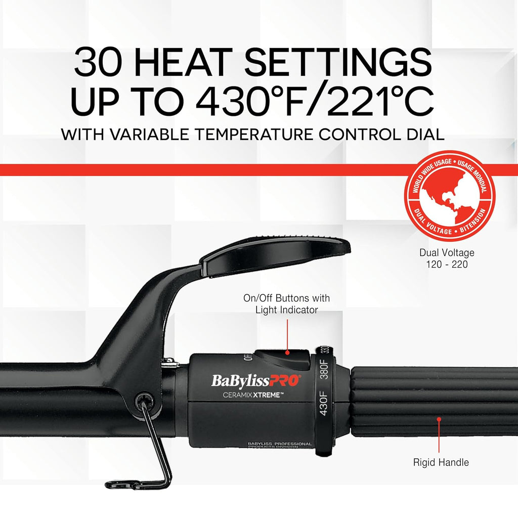 CERAMIX XTREME EXTRA LONG CERAMIC CURLING IRON