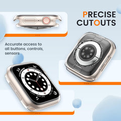 (4 PACK) GOTON SLIM BUMPER CASE FOR APPLE WATCH 40MM