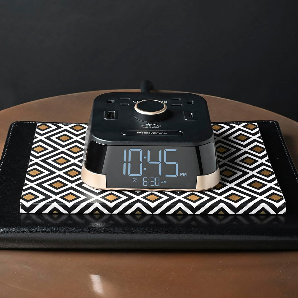 CUBIETIME ALARM CLOCK & CHARGERS