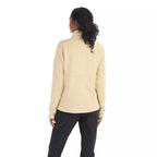 DROP LINE HALF ZIP PULLOVER