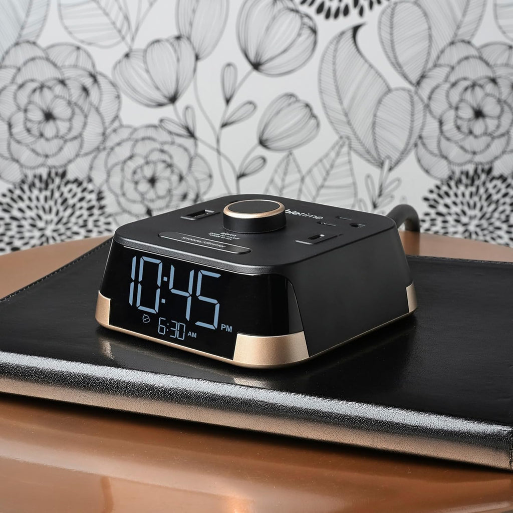 CUBIETIME ALARM CLOCK & CHARGERS