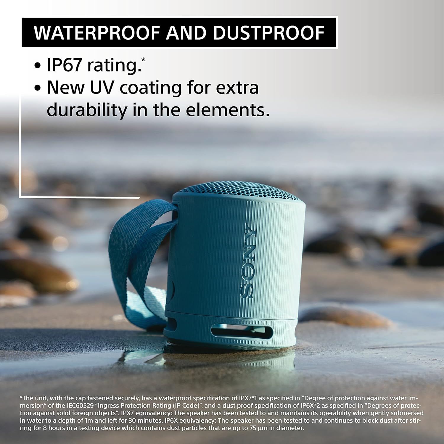 SRS-XB100 Portable Bluetooth Speaker