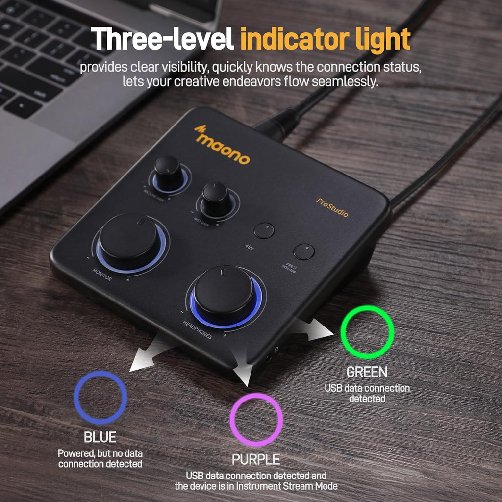 PS22 LITE USB AUDIO INTERFACE