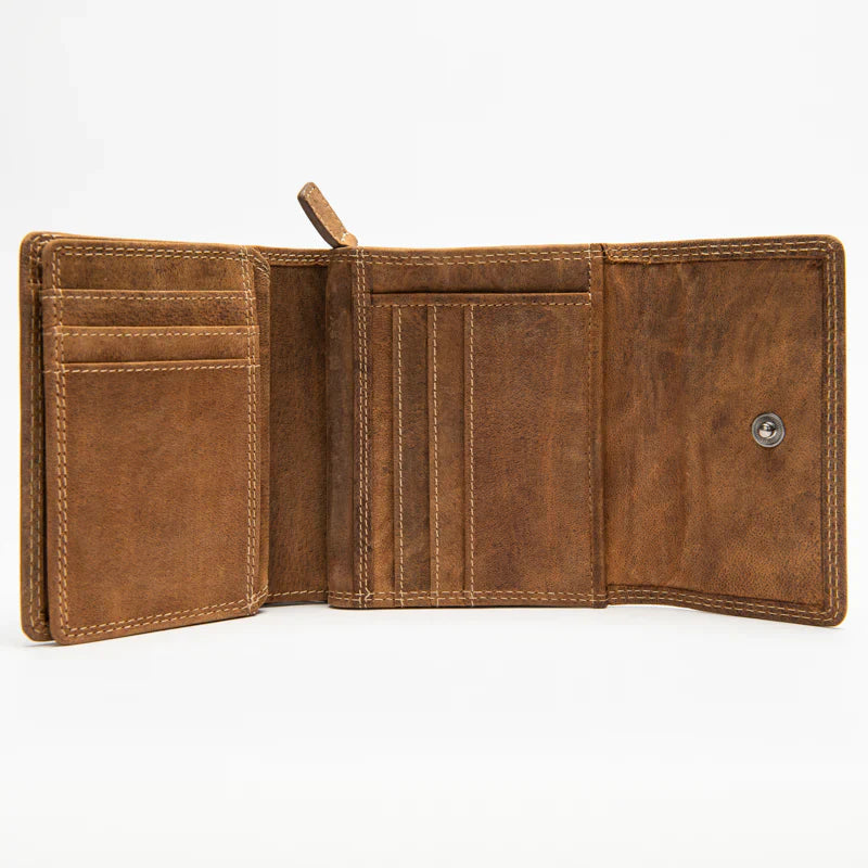 UNISEX WALLET - BISON LEATHER