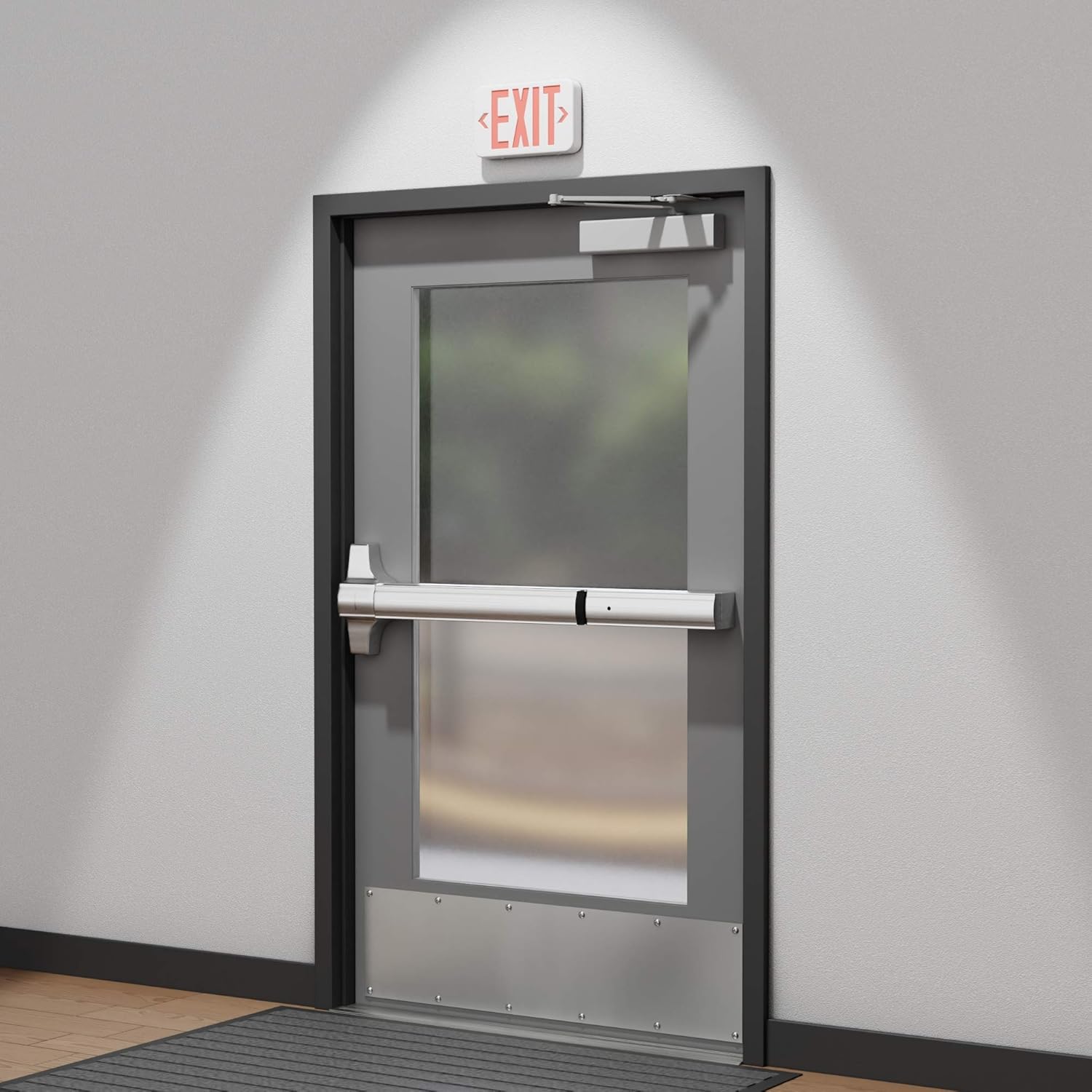 LED EMERGENCY EXIT SIGN 4-PACK