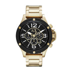 A|X ARMANI EXCHANGE MEN'S CHRONOGRAPH GOLD-TONE STAINLESS STEEL WATCH (MODEL: AX1511)