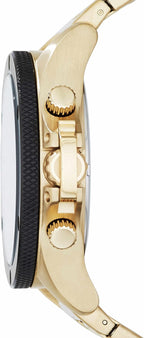 A|X ARMANI EXCHANGE MEN'S CHRONOGRAPH GOLD-TONE STAINLESS STEEL WATCH (MODEL: AX1511)