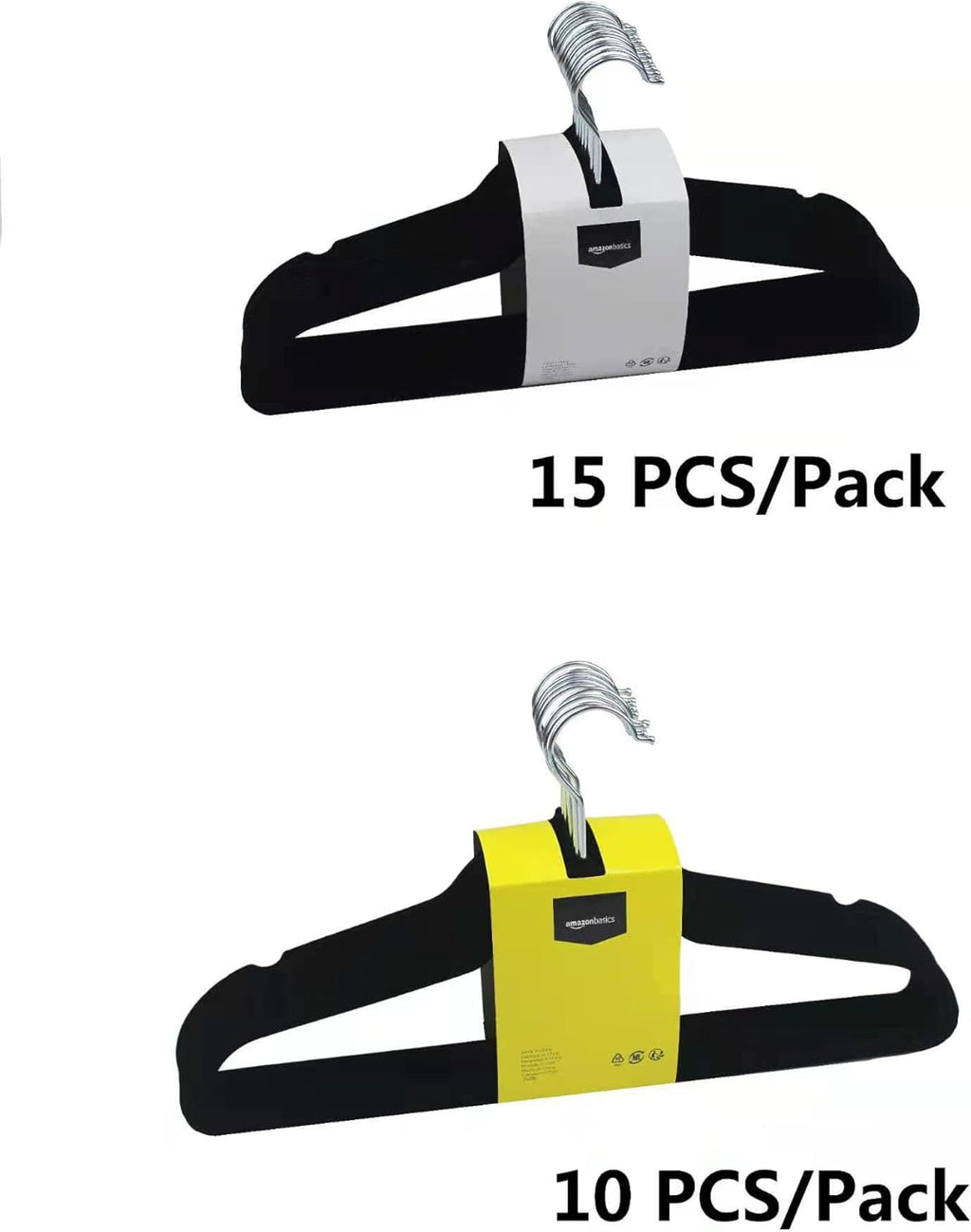 VELVET SUIT HANGERS - 50-PACK