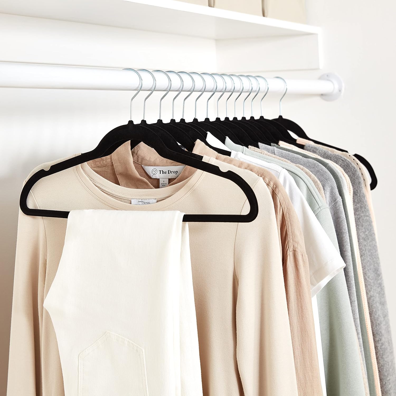 VELVET SUIT HANGERS - 50-PACK