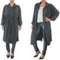 QUINN BLACK LIGHT TRENCH