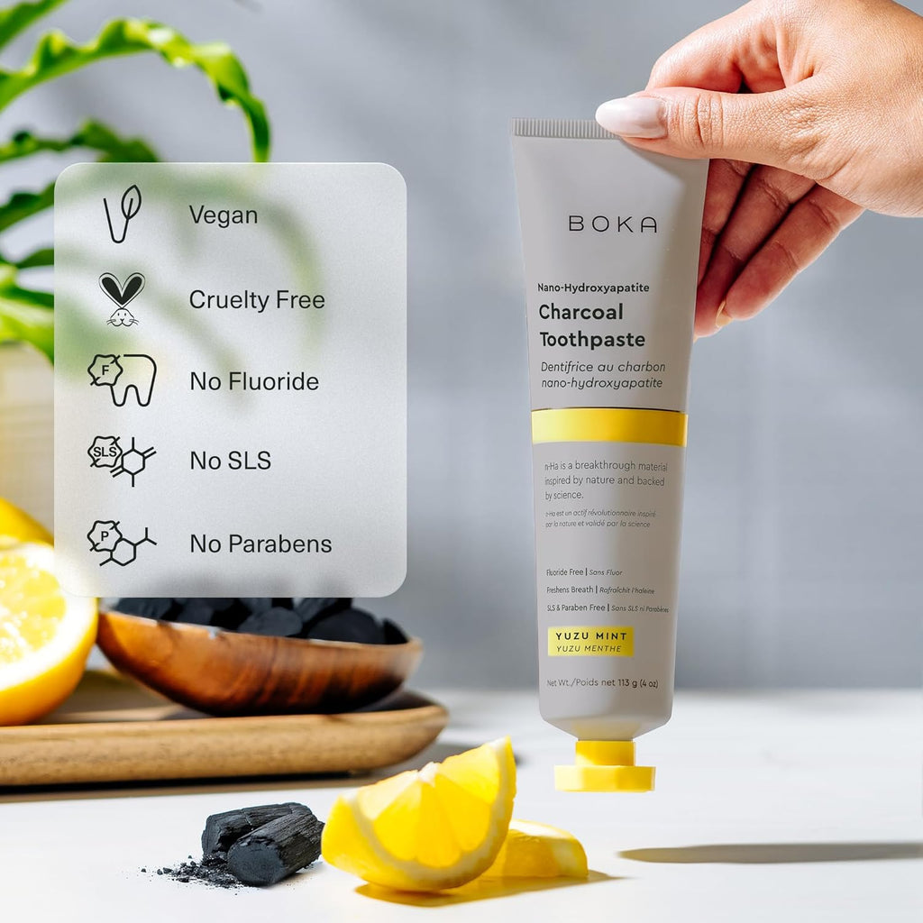 FLUORIDE FREE TOOTHPASTE - NANO HYDROXYAPATITE YUZU MINT