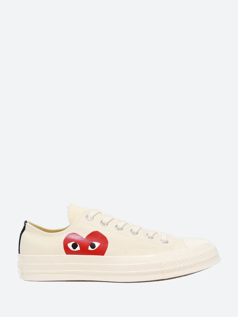 RED HEART CHUCK 70 LOW TOP