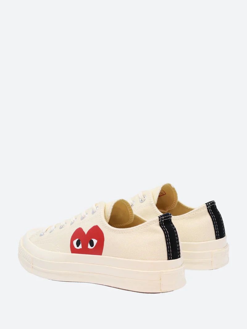 RED HEART CHUCK 70 LOW TOP