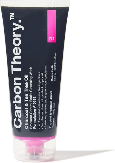 Breakout Control Cleansing Facial Wash Charcoal & Tea Tree Oil (200 ml)