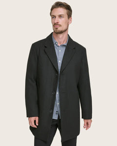 WOOL BLEND TOP COAT