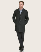 WOOL BLEND TOP COAT