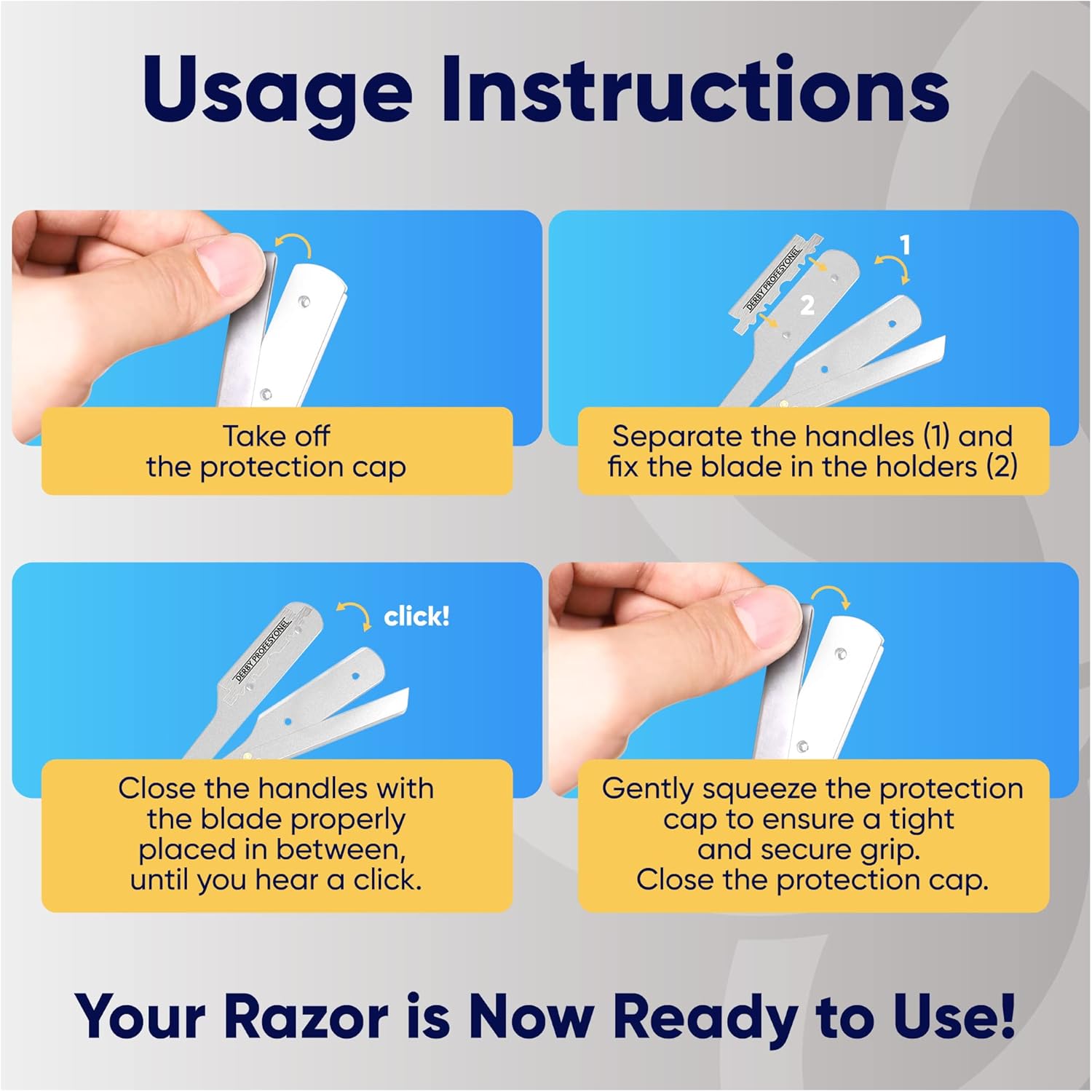 STRAIGHT EDGE RAZOR