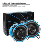 RECOIL 2PC 3.5" CAR AUDIO SPEAKERS