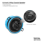 RECOIL 2PC 3.5" CAR AUDIO SPEAKERS