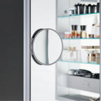 VERDERA TWO-DOOR LIGHTED MEDICINE CABINET 34" X 30"