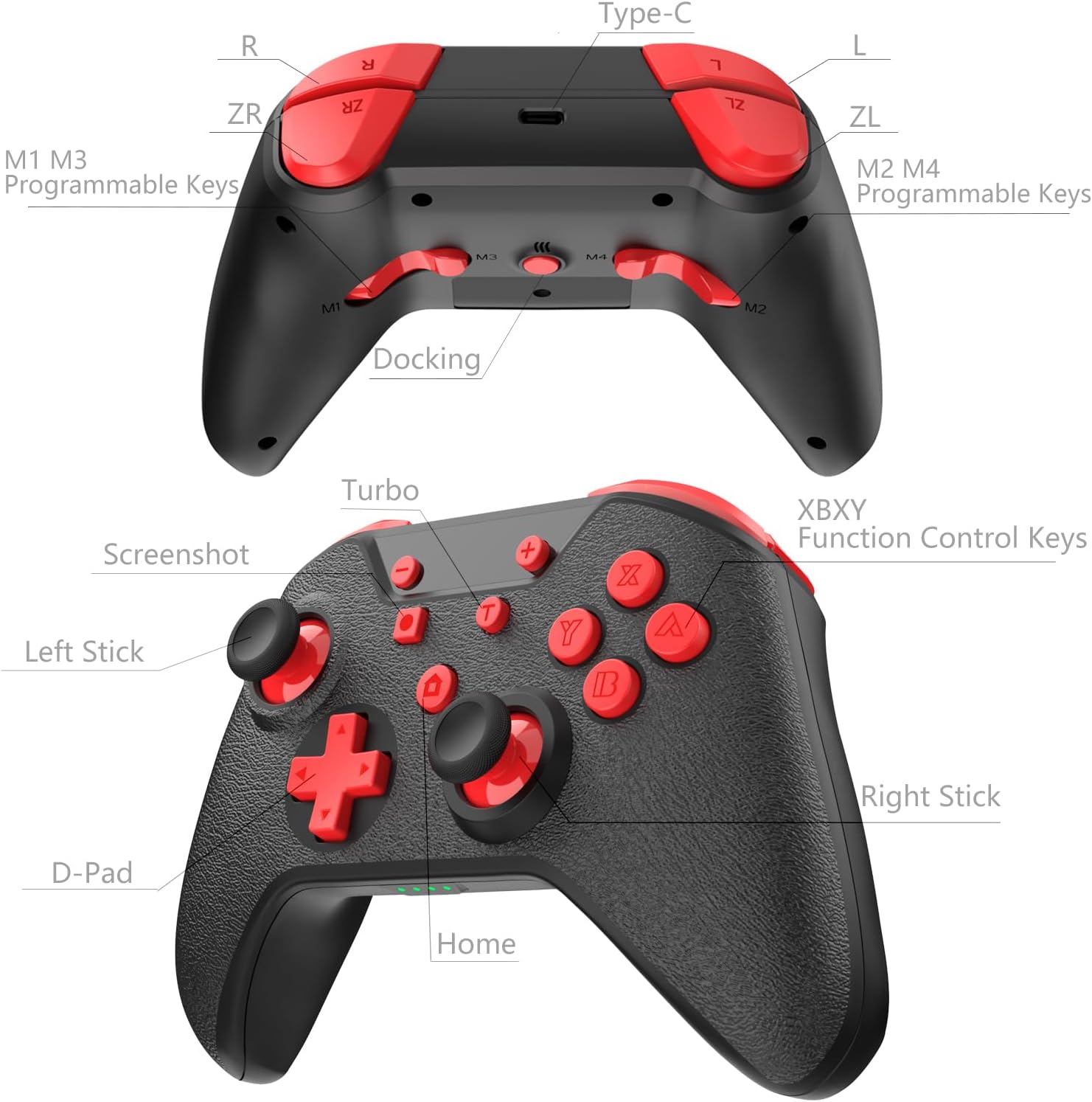 SWITCH CONTROLLER WITH TURBO MOTION & VIBRATION