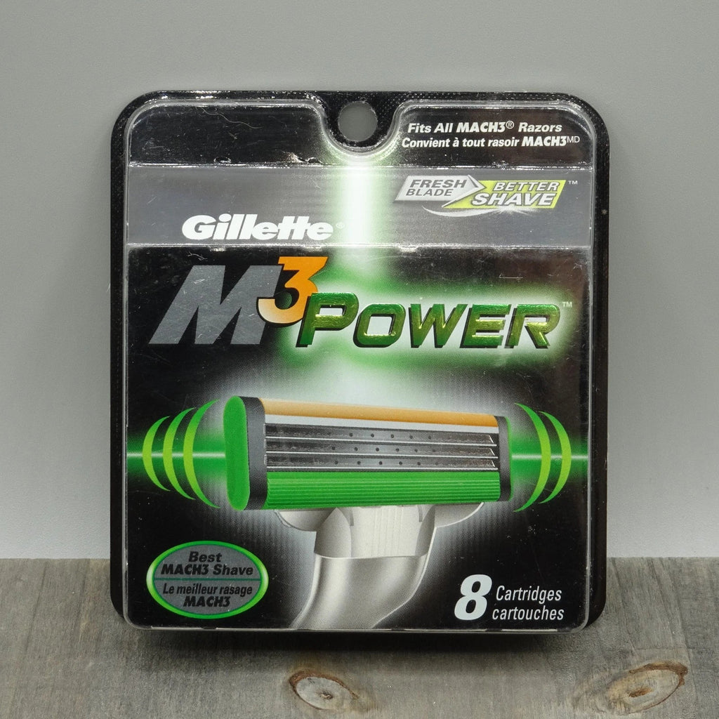 MACH3 M3 POWER REPLACEMENT CARTRIDGE REFILLS 8CT NEW SEALED