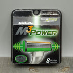 MACH3 M3 POWER REPLACEMENT CARTRIDGE REFILLS 8CT NEW SEALED