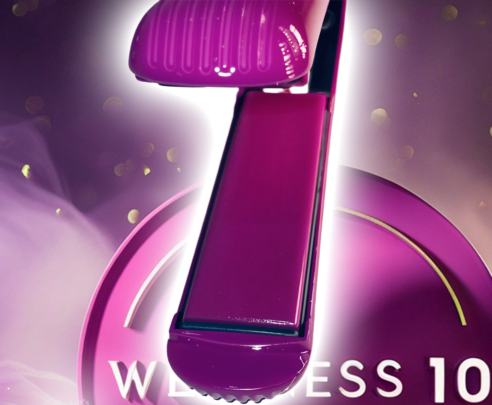 ALL PINK ERGONOMIC STYLING IRON