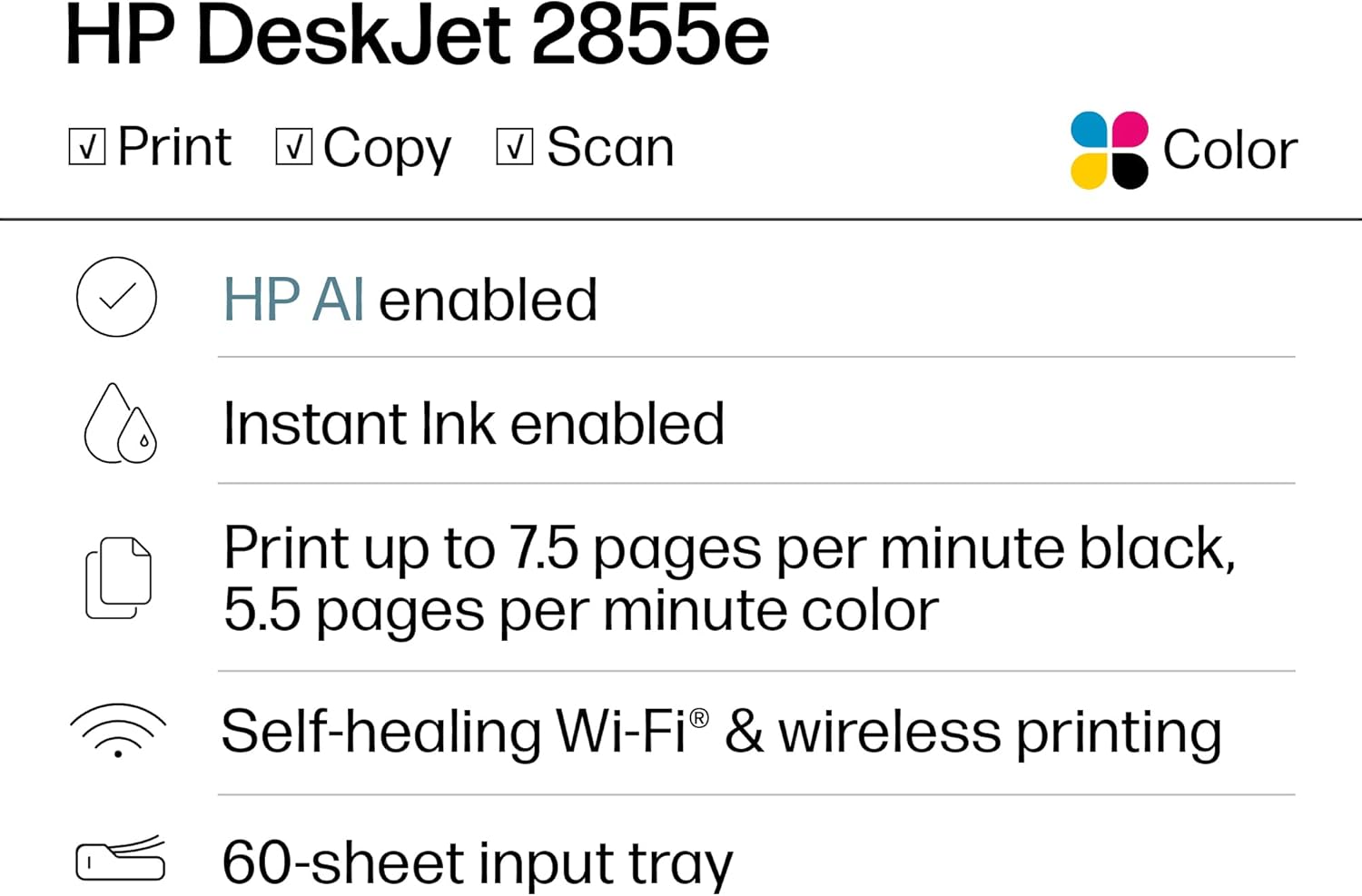 WIRELESS ALL-IN-ONE COLOUR INKJET PRINTER